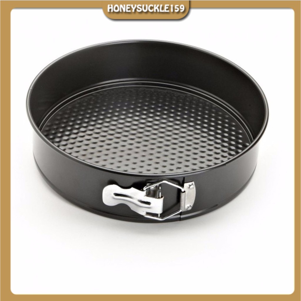 Spring Form Round Mold with Removable Base and Lock 20cm | Shopee ...