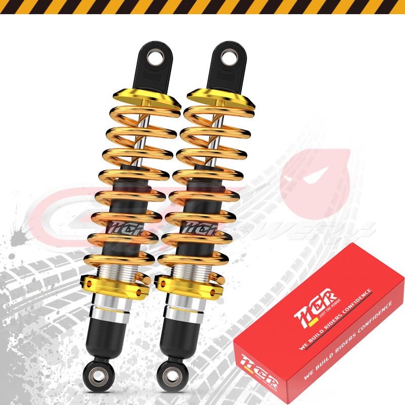 TTGR Rear Shock Set 280MM Set (2Pcs) XRM/WAVE/SMASH/SHOGUN/VEGA/CRYPTON ...