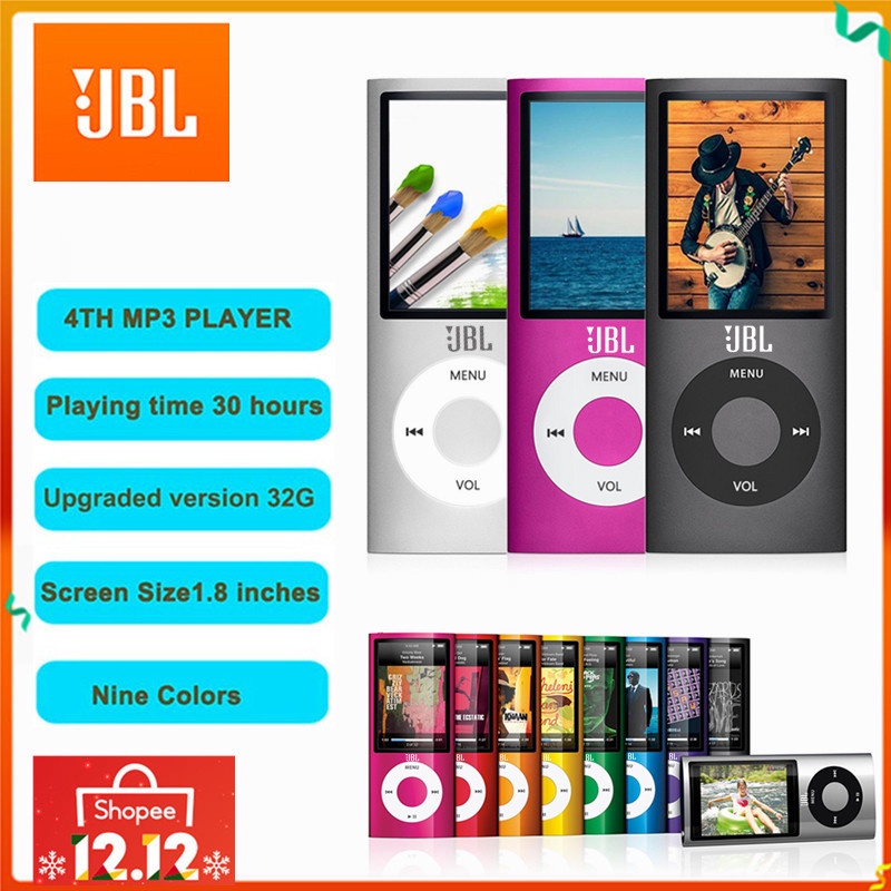 Ready Stock Ship in 24 Hours JBL 1.8 Inch Mp3 Player Music