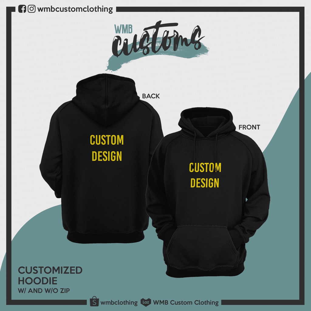 Customize hoodie ph on sale