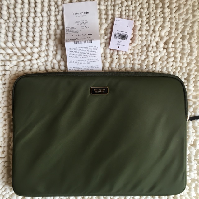 Kate spade discount laptop sleeve sale