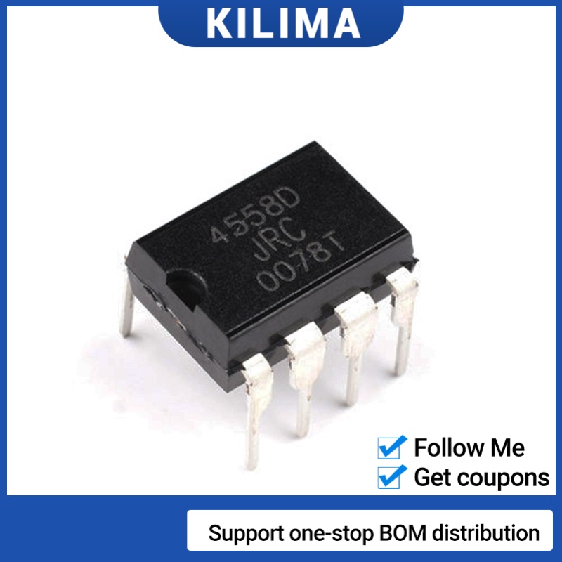 20Pcs/10Pcs/5Pcs Original JRC4558D NJM4558D DIP-8 OP Operational ...