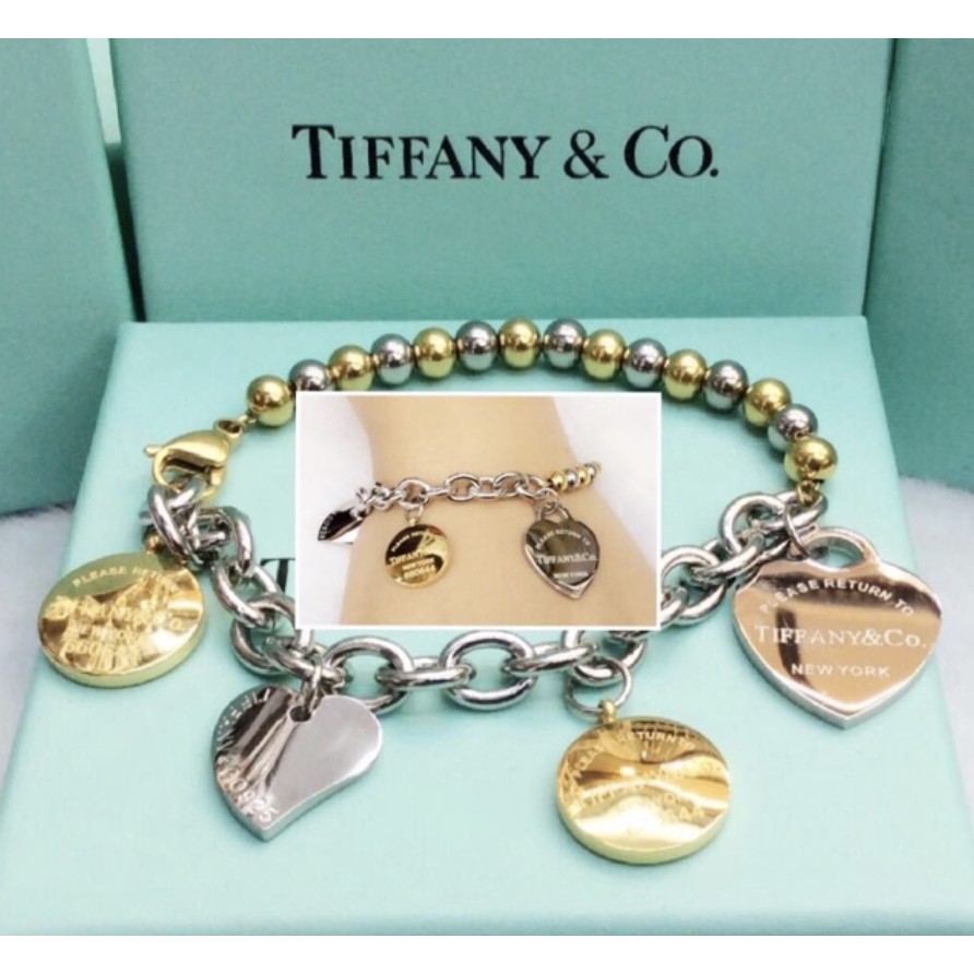 Tiffany on sale charm bracelet