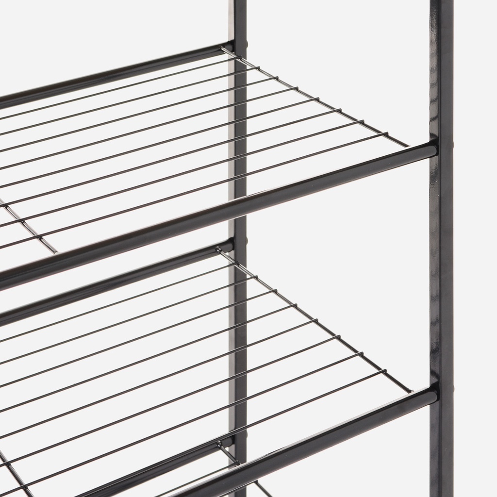 Ace Hardware 5-tier Shoe Rack with Wooden Shelf | Shopee Philippines