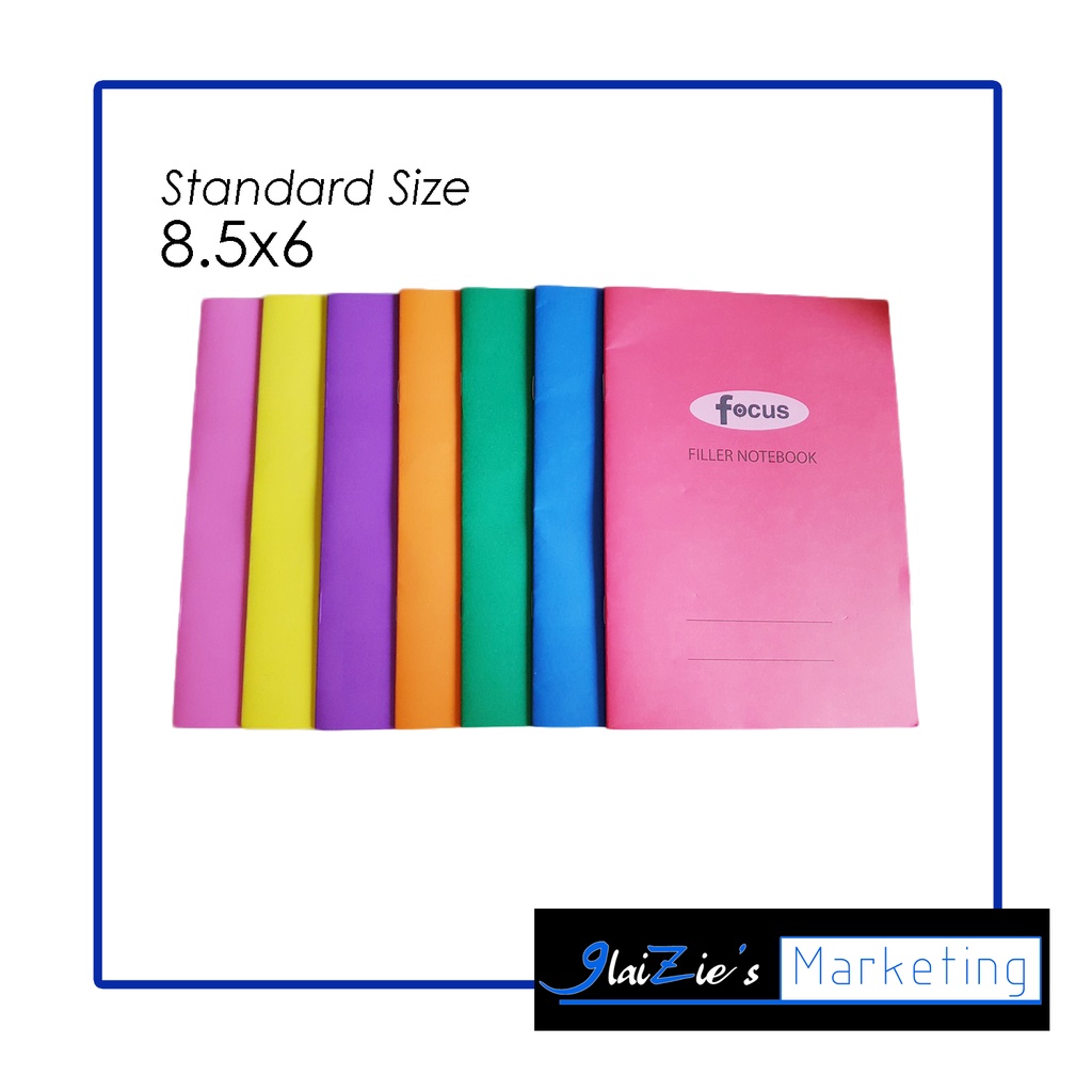 Focus Filler Notebook / Catleya Filler / Binder Filler (Standard Size ...