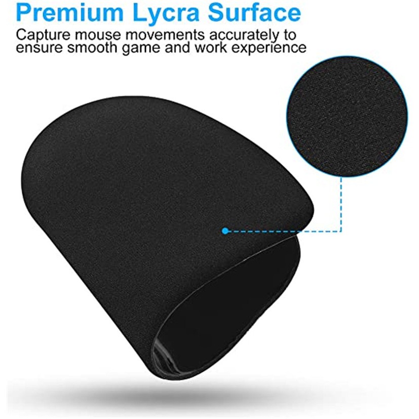Popcorn Soft Silicone Mouse Pad Wrist Support Hand Rest Comfortable