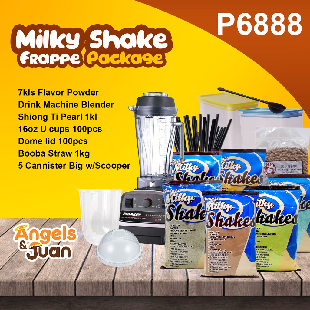 Milk Shake Business Package – inJoy