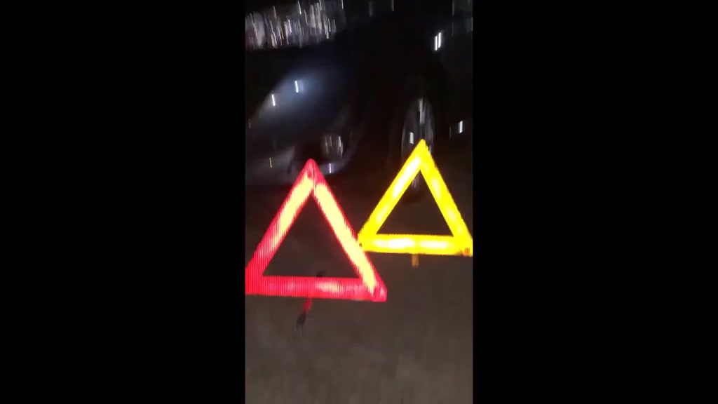 Early Warning Device Parking Tripod Warning Triangle Reflectorized ...