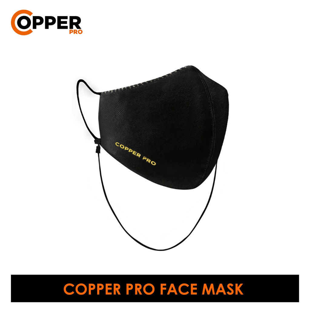 【Ready Stock】 №∋Burlington Unisex Antimicrobial Copper Pro Face Mask 1