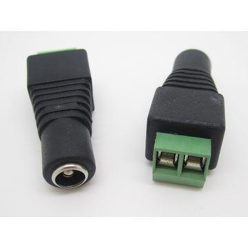 DC connector green DC Power Screw Terminal 12V Plug M/F | Shopee ...