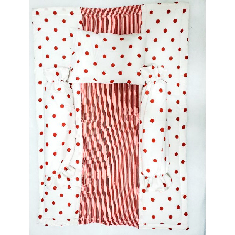 Baby comforter set (red polka) Shopee Philippines