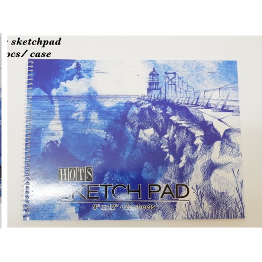 SOLD PER PIECE Vanda Sketchpad Sketch Pad 6x9 Focus Sketchpad Sketch Pad  100GSM 20 Sheets 9x12