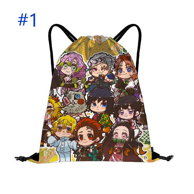 Jujutsu Kaisen Itadori Yuji Fushiguro Megumi Gojo Satoru Drawstring Bag ...