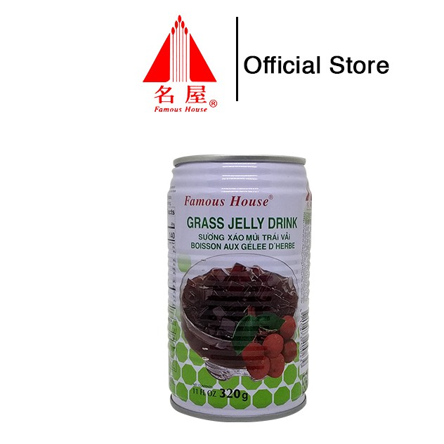 Famous House Grass Jelly Drink Lychee 320g Shopee Philippines
