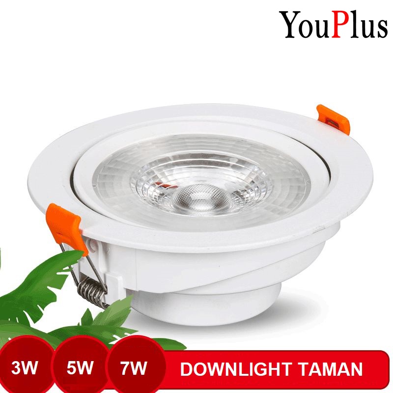 YOUPLUS LED DOWNLIGHT INBOW / DOWNLIGHT PANEL adjustable 3/5/7/9/12/15 ...