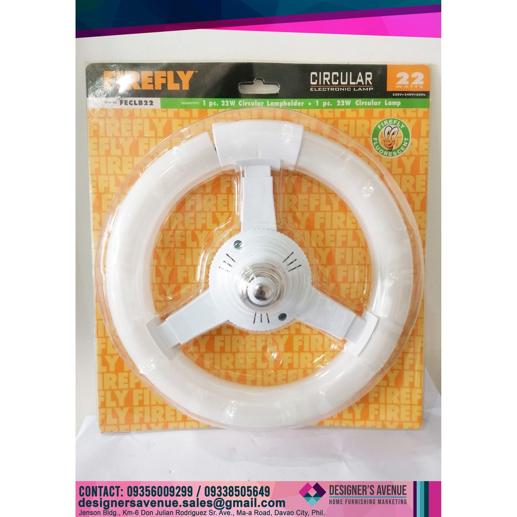 Firefly circular deals fluorescent lamp