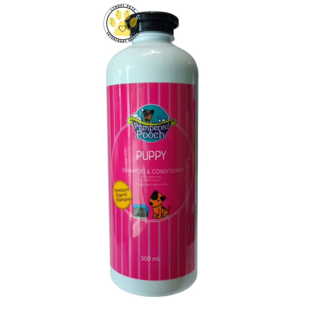 Pampered Pooch Shampoo and Conditioner Puppy Sweet Scent ANTI Bacterial Mange Thick and Flea 500ml Shopee Philippines