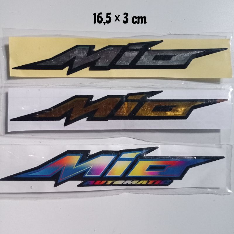 Quality Mio Embossed Emblem Sticker | Shopee Philippines