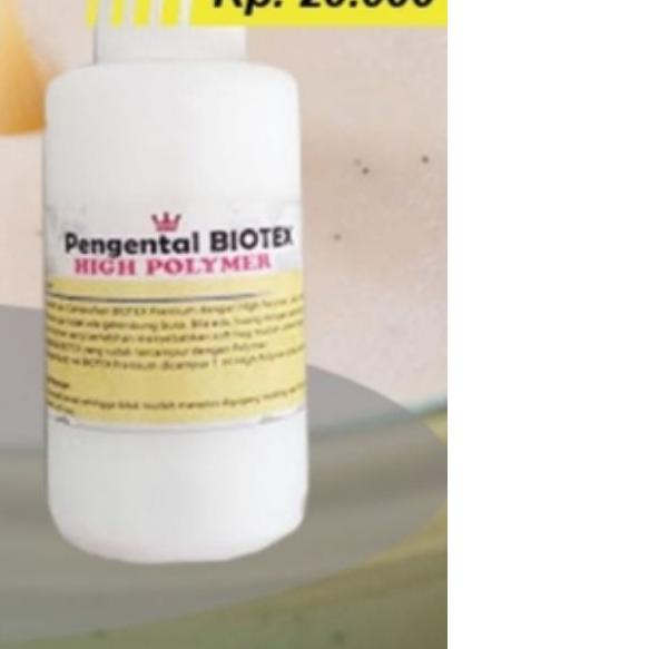 High Polymer / Latex Know BIOTEX 100 ML | Shopee Philippines