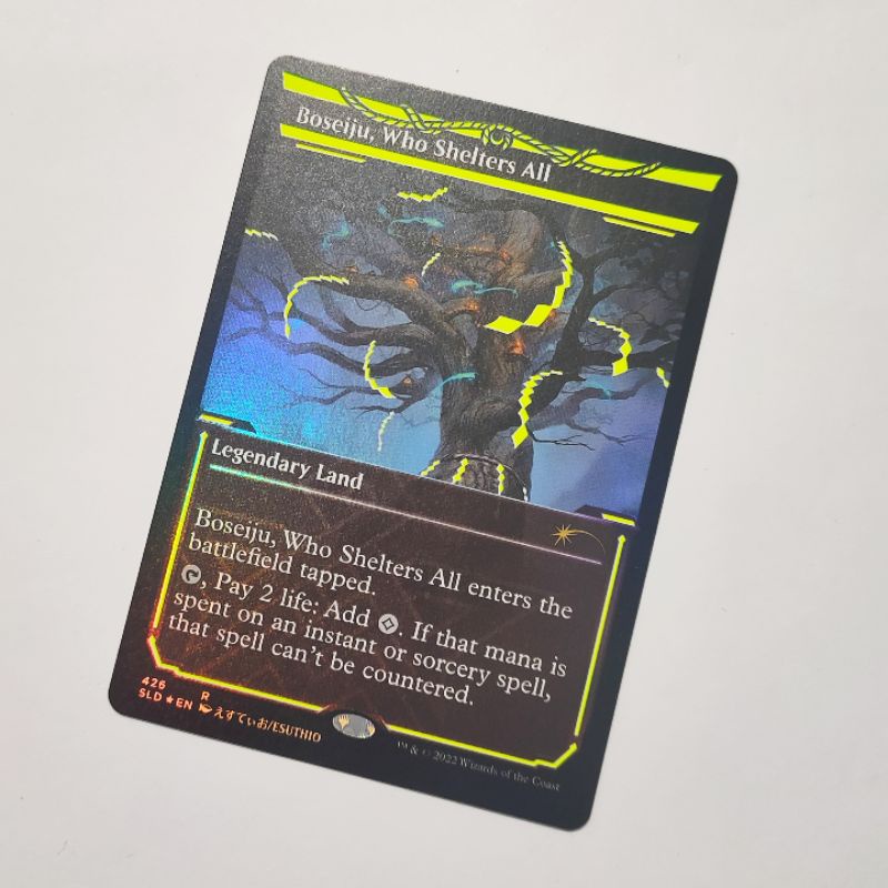 Magic The Gathering - Boseiju, Celui Qui Résiste (FOIL