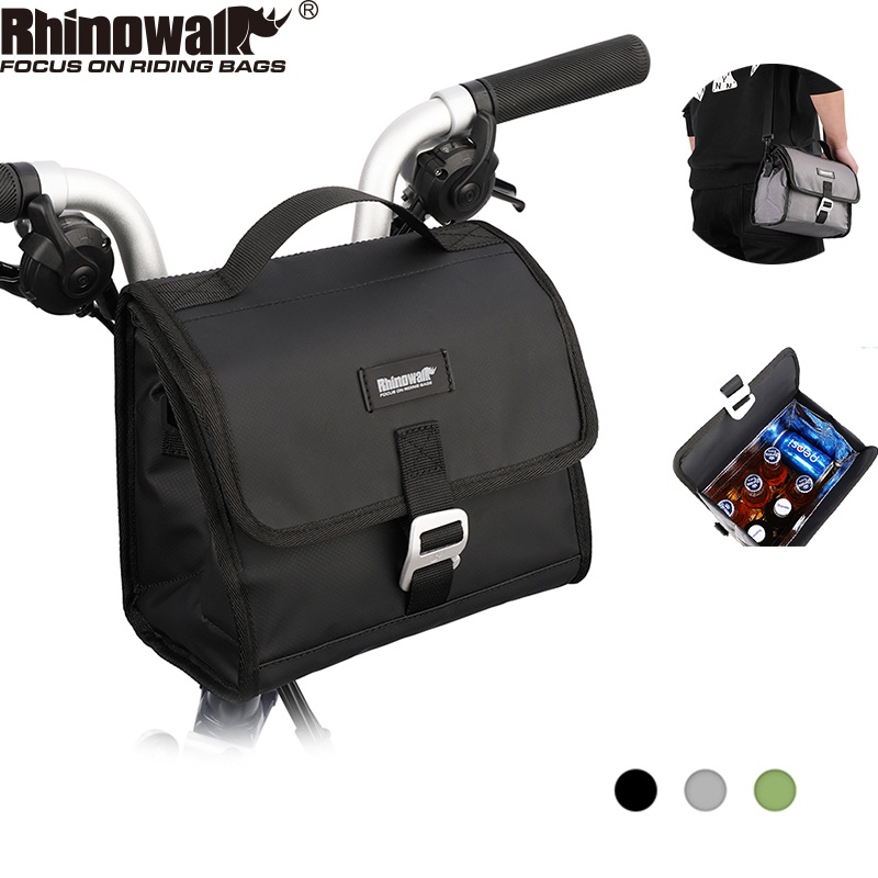 Rhinowalk Bike bag waterproof Folding Bike front block Bag bike handlebar bagMultifunctional