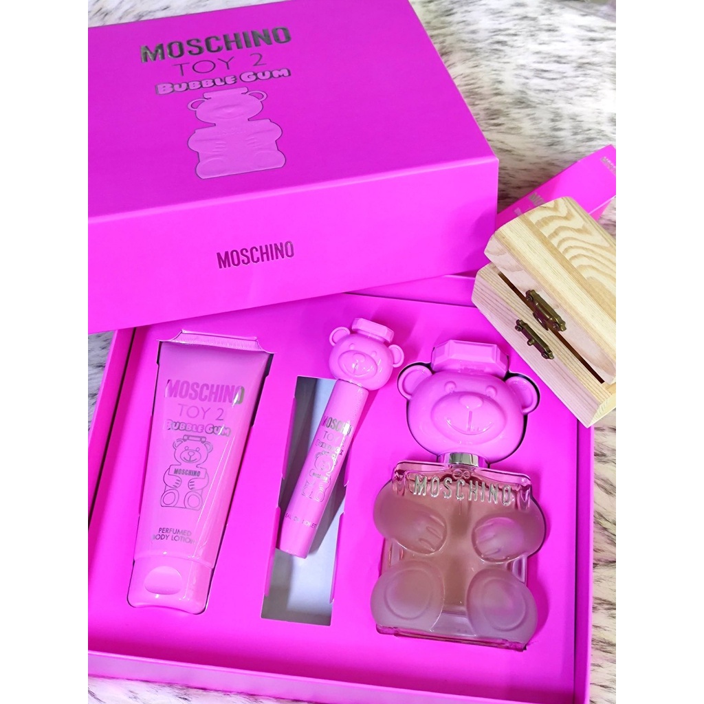 MOSCHINO TOY 2 BUBBLEGUM GIFT SET Shopee Philippines