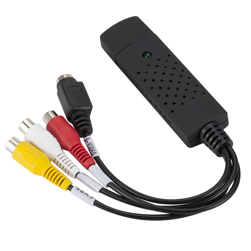USB VHS To DVD Audio Video Converter Capture Card Scart Kit With Leads ...