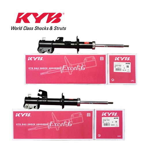 KYB Gas Strut Assembly Front For Nissan Almera 1.2, 1.5 2013-2019 Set ...