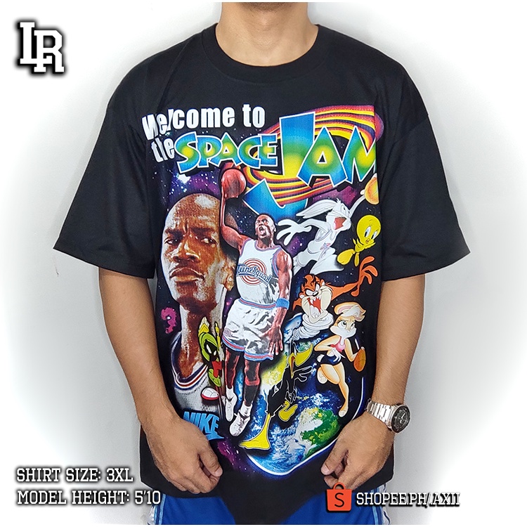 space jam jordan shirt