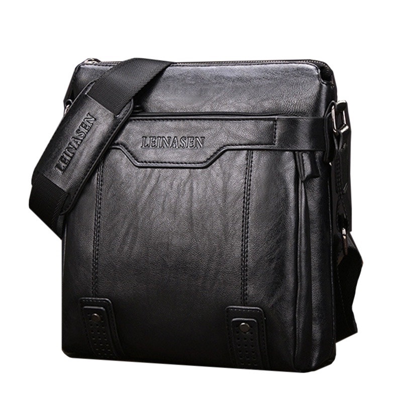 Leinasen Men Messenger Crossbody Sling Bag with Free Wallet Shopee Philippines
