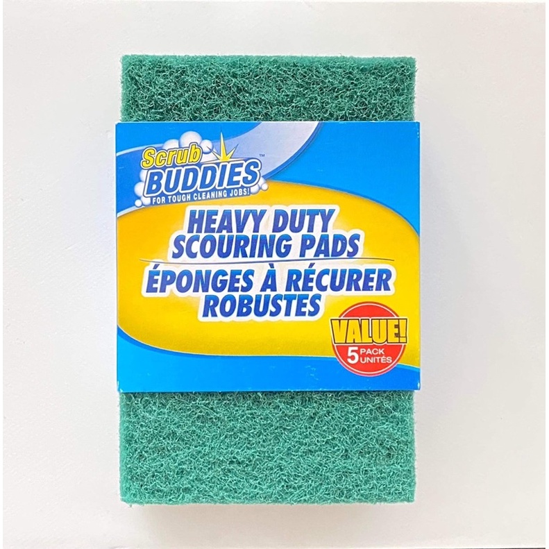 SCRUB BUDDIES Heavy Duty Scouring Pads Value Pack Shopee Philippines