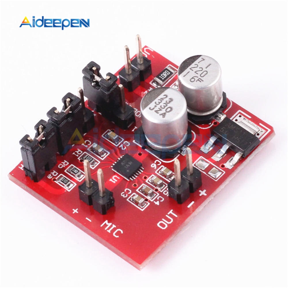 MAX9814 Electret Microphone Amplifier Board Module With AGC Function DC ...