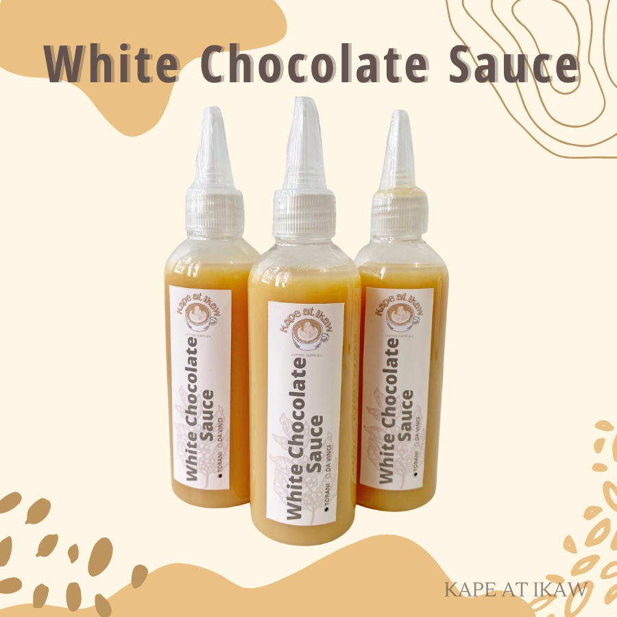 White Chocolate Sauce (DaVinci 120ml) Shopee Philippines