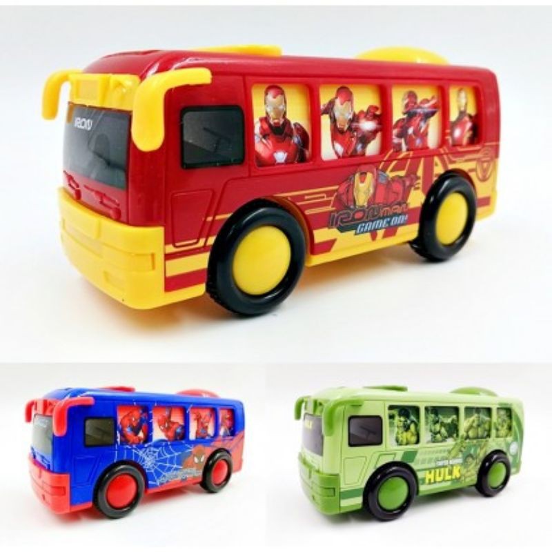 Spiderman bus toy deals