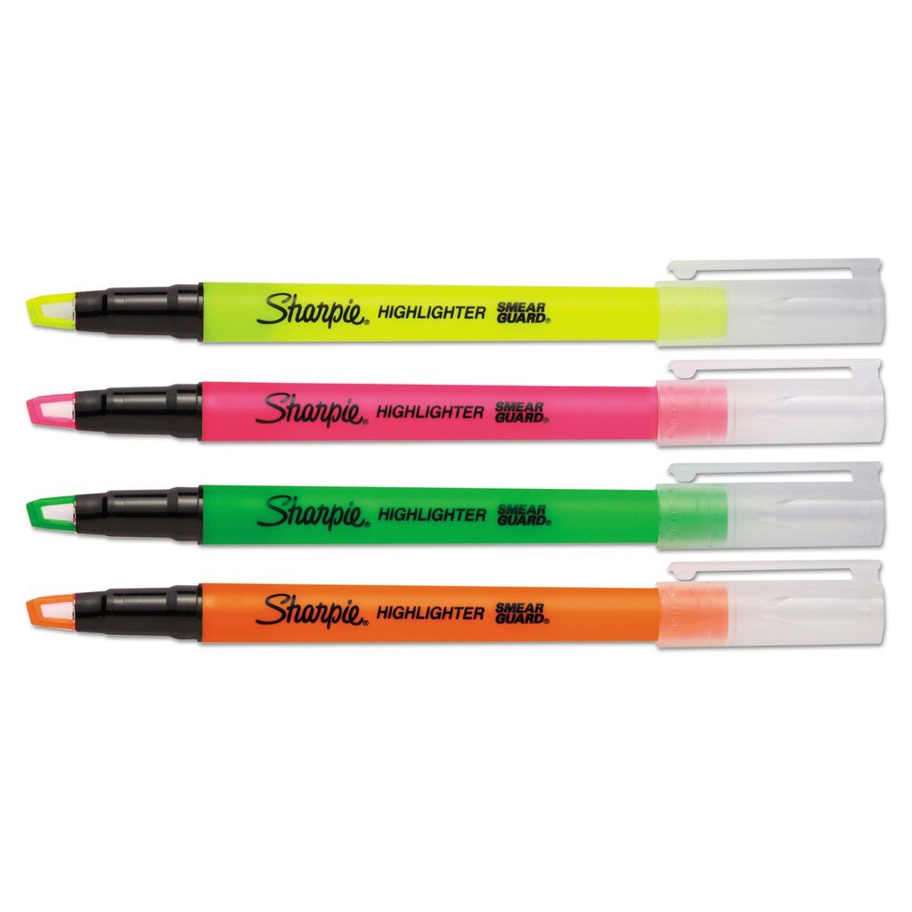 Sharpie Clear View Highlighter (Small Head Model) That Can Be Seen ...
