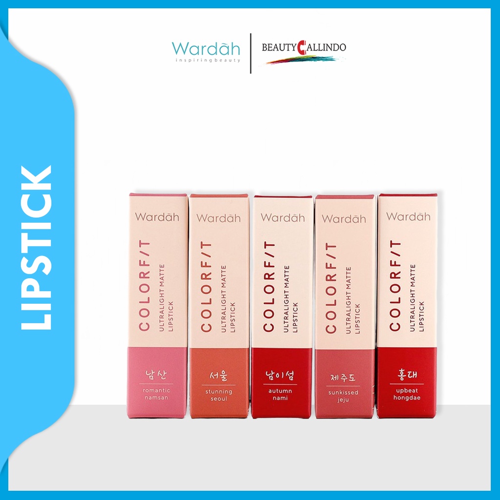 Wardah Color Ultralight Matte Lipstick Korean Edition | Shopee Philippines