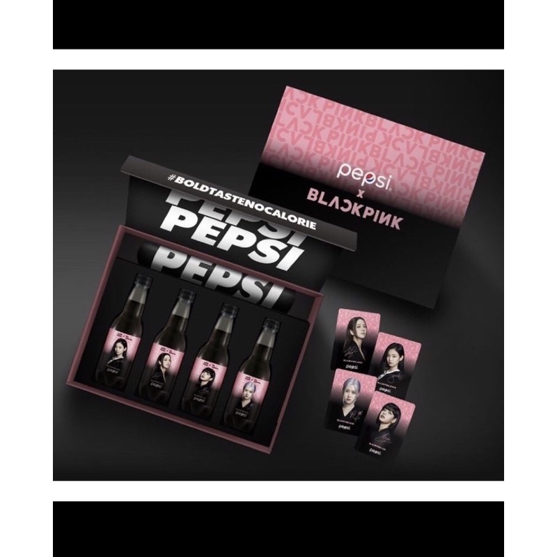 LIMITED EDITION PEPSI x BLACKPINK PREMIUM BOX | Shopee Philippines