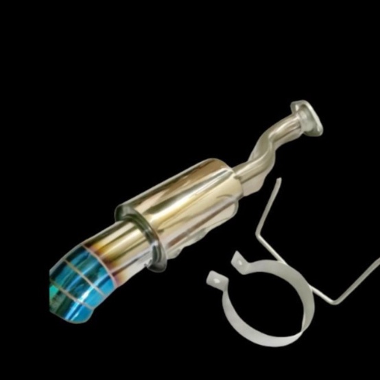 *F2* Car Exhaust bolt on New Honda BRIO bolt System Installation