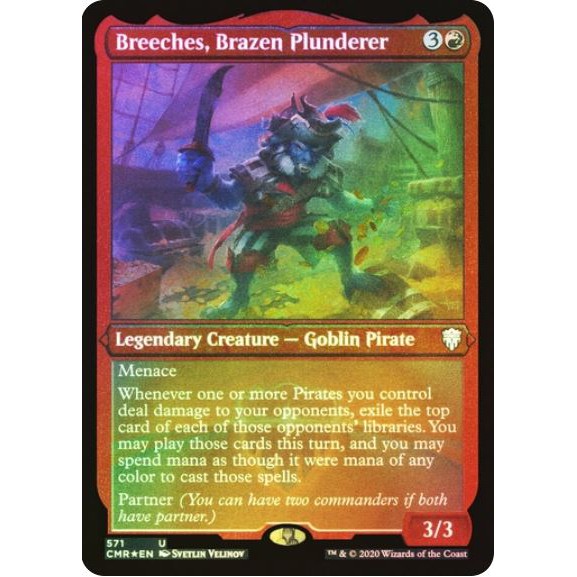 Magic the Gathering | Breeches, Brazen Plunderer | Shopee Philippines