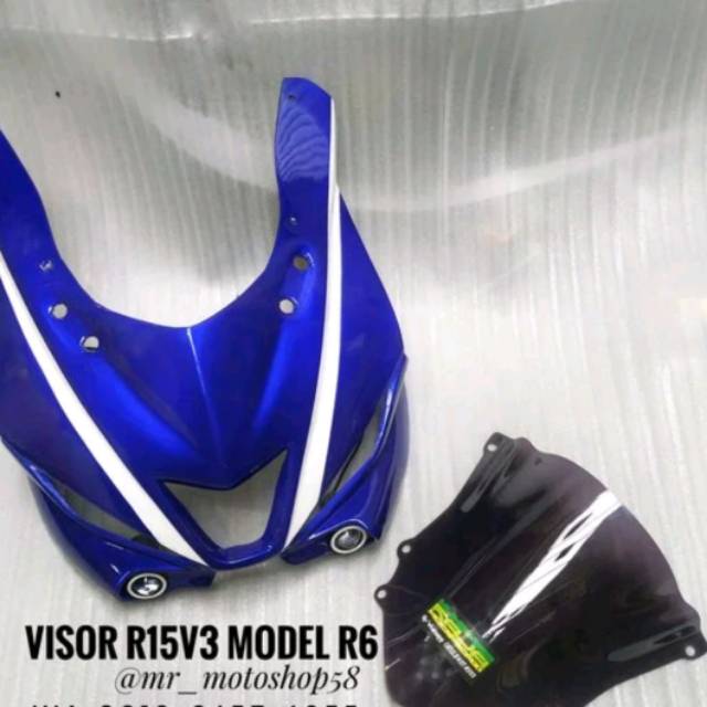 R15 V3 MODEL R1 VISOR R15 YAMAHA R15 VVA R15 HEADLAMP R15 | Shopee ...