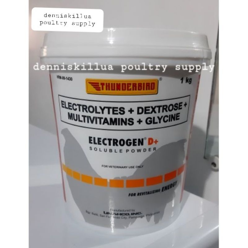 ELECTROGEN D+ SOLUBLE POWDER 1KILO | Shopee Philippines