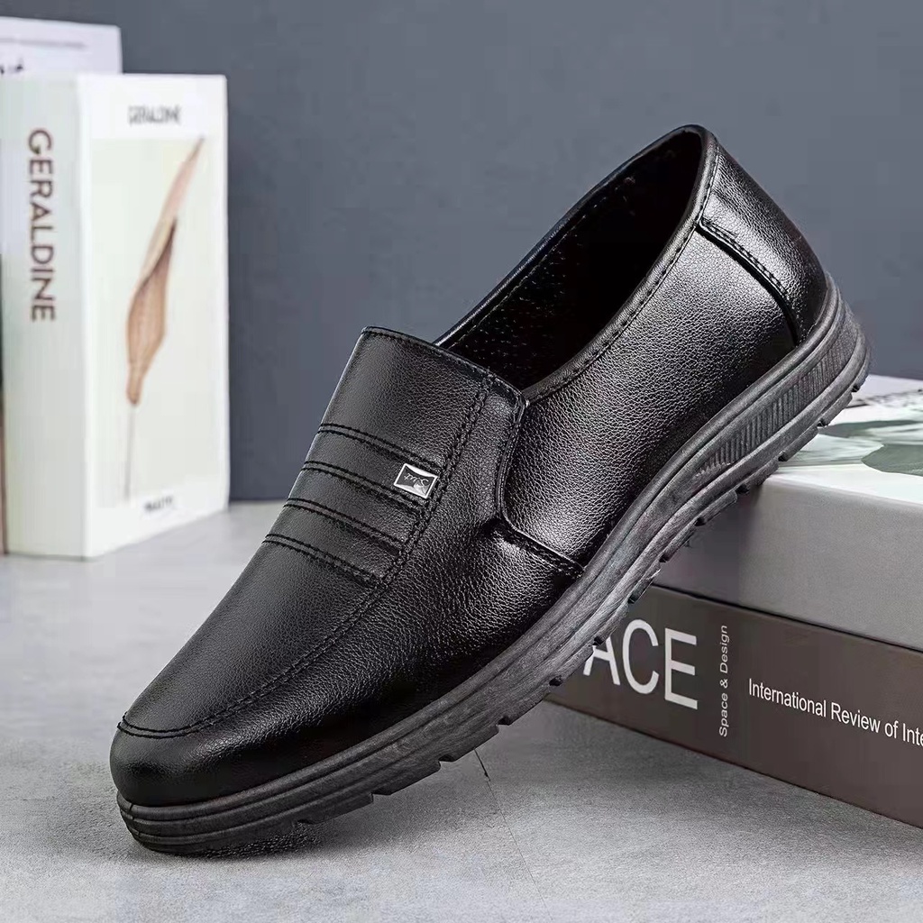 Men's Black Leather Shoes School/Office/Formal/Leather Shoes for men ...