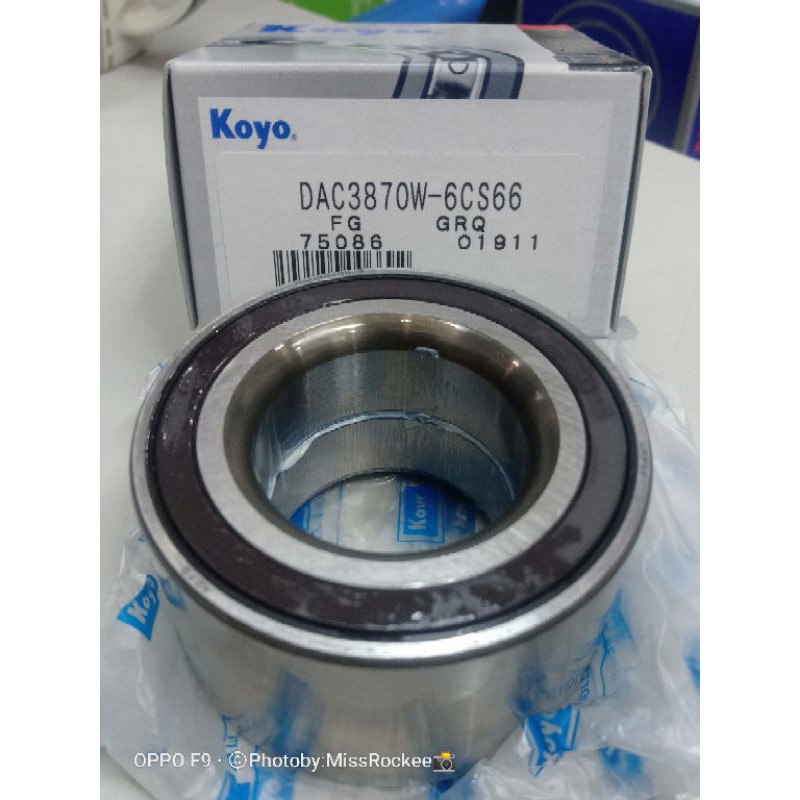 DAC3870W-6CS66 TOYOTA AVANZA FRONT WHEEL BEARING (ABS) | Shopee Philippines