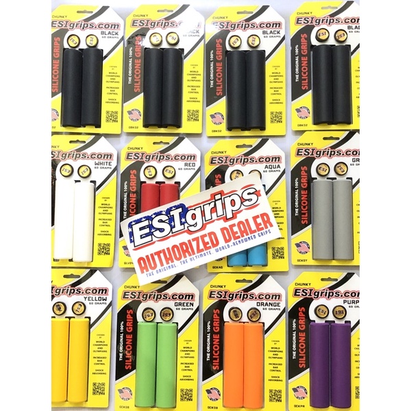 esi chunky silicone grips