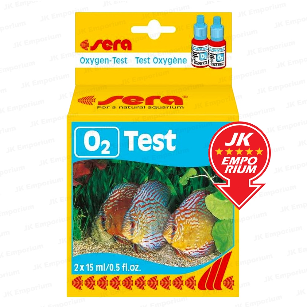 Sera Fresh Water Oxygen O2 Test Kit 60 Tests | Shopee Philippines