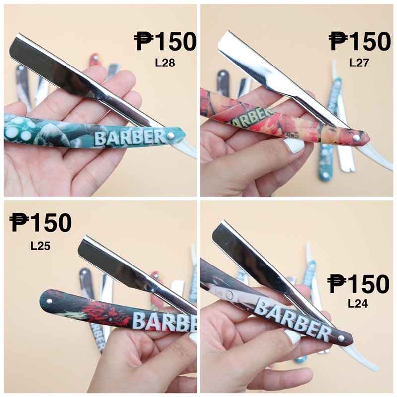 NEW LABAHA With Printed design RAZOR Razor blade shaver ELITE BARBER ...