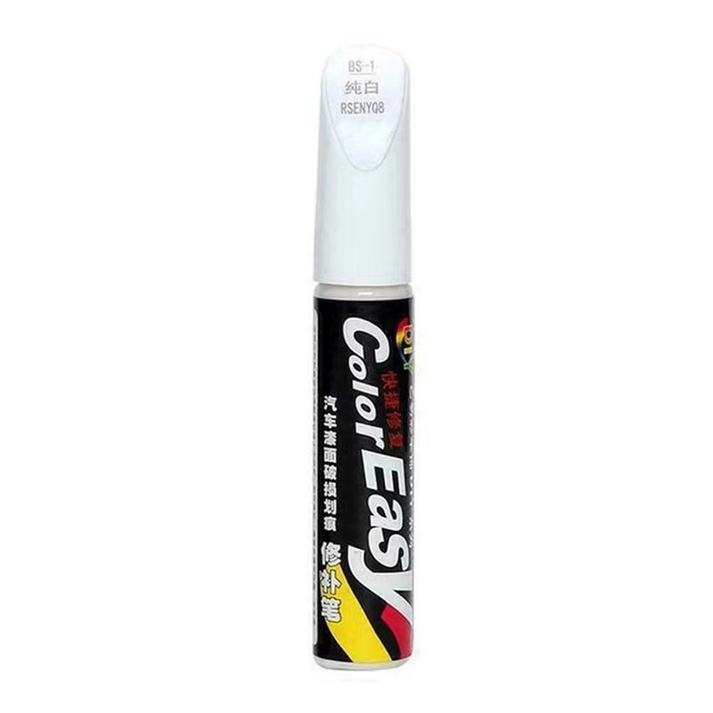 Car Paint Pen Pearl White Scratch Repair Agent Black Deep Descaling
