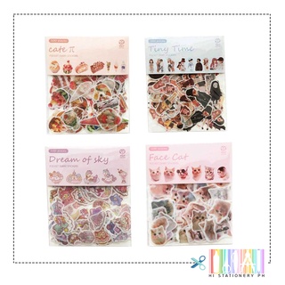 46Pcs/box Moon Stickers Cute Stationery Supplies Diy Decorative Bullet  Journal Stickers Scrapbooking Diary Happy Mail Stickers