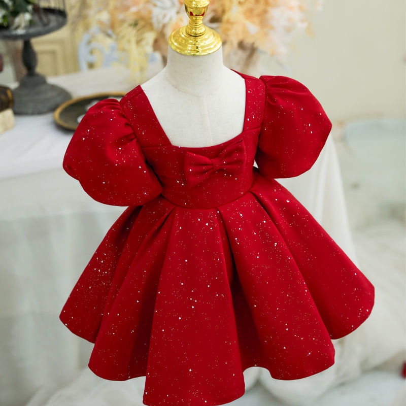 baby gown 1st birthday 1 year old baby girl dress baptismal dress Children s Butterfly Skirt Shopee Philippines