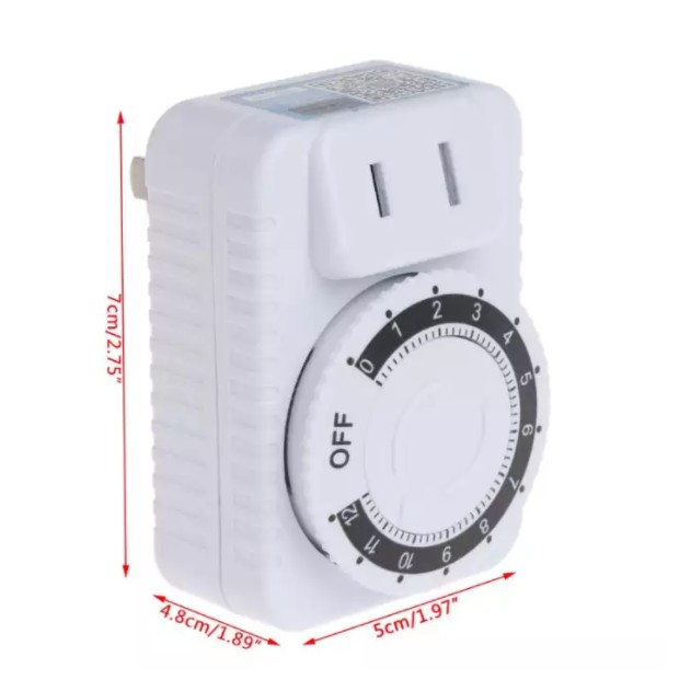 Allan 12 Hours Programmable Timer Socket CX-05 12 Hours Programmable ...